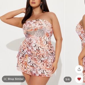Fashion nova mini dress 3X 💗